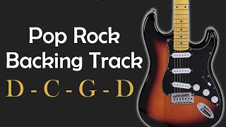 Video thumbnail of "D Mixolydian Backing Track | Pop Rock | 130 Bpm"
