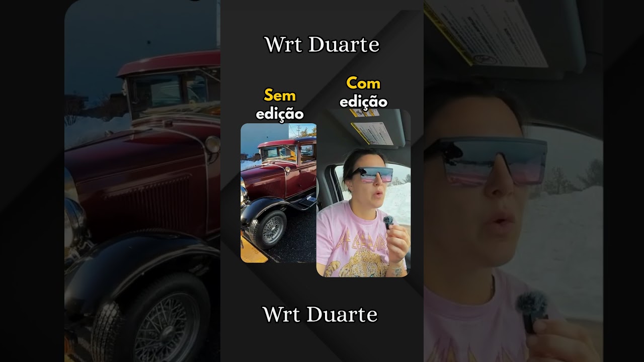 Uma edição BASICA bem feita muda muita coisa, apenas um antes e depois bem feito. #audiovisual