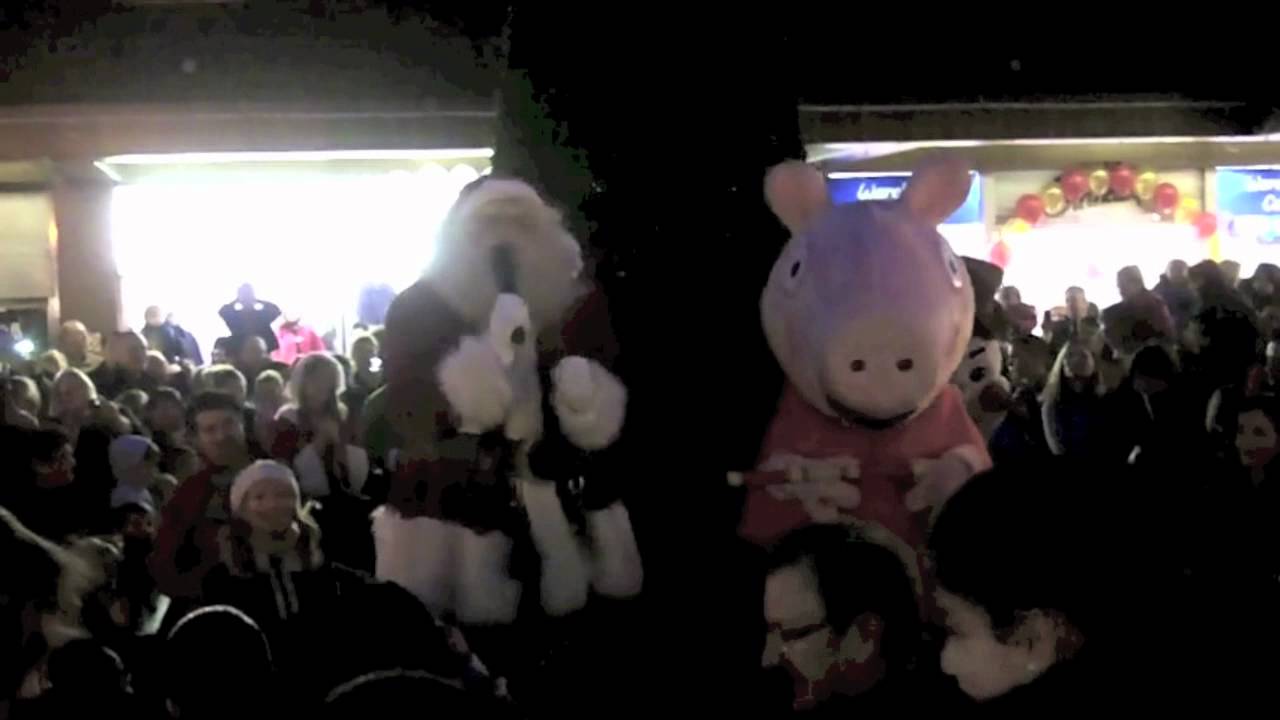 We Love Enfield Santa turning the Christmas Lights on.mov YouTube