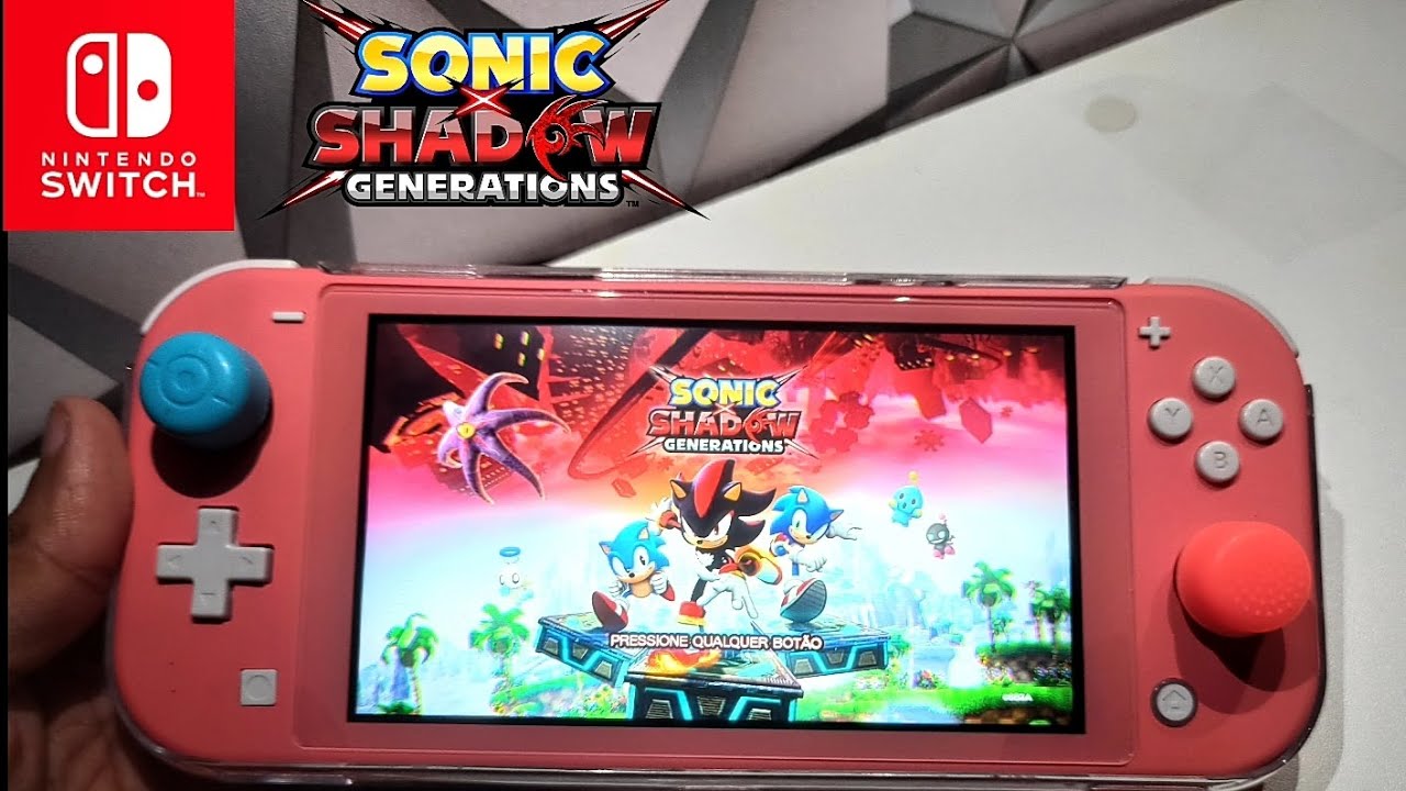 Sonic x Shadow Generations Nintendo Switch lite Gameplay - YouTube