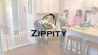 Zippity Outdoor Products ZP19055 Portable Puppy Fence Kit Video (30 second version)