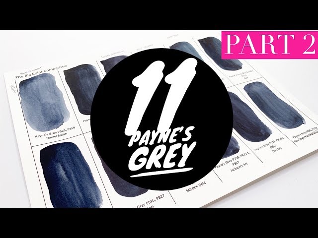 M. Graham Watercolors - Paynes Gray