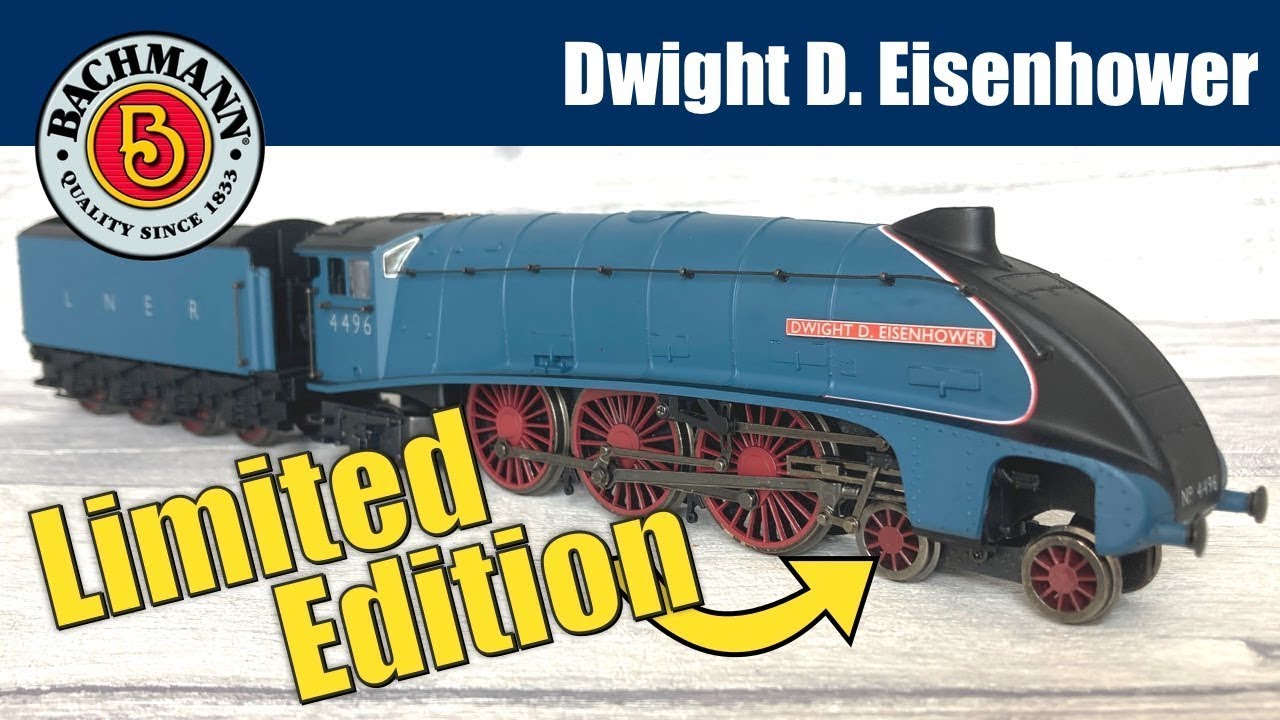Is it worth it? Bachmann Limited Edition "Dwight D Eisenhower" A4 Pacific Unboxing & Review