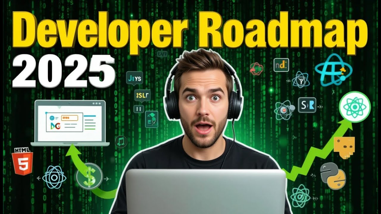 Roadmap for ANY Developer 👨‍💻 | Beginner to Pro in 2025! - YouTube