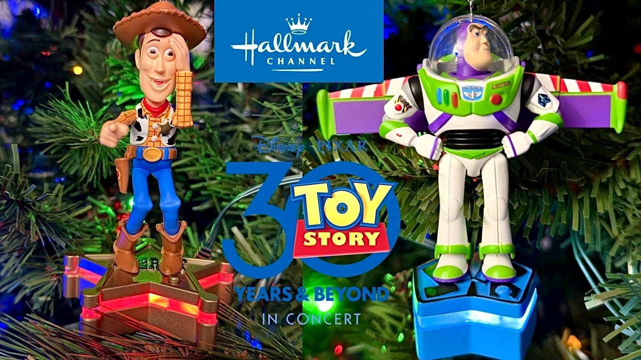 Hallmark Toy Story Woody and Buzz Lightyear Ornaments Storytellers