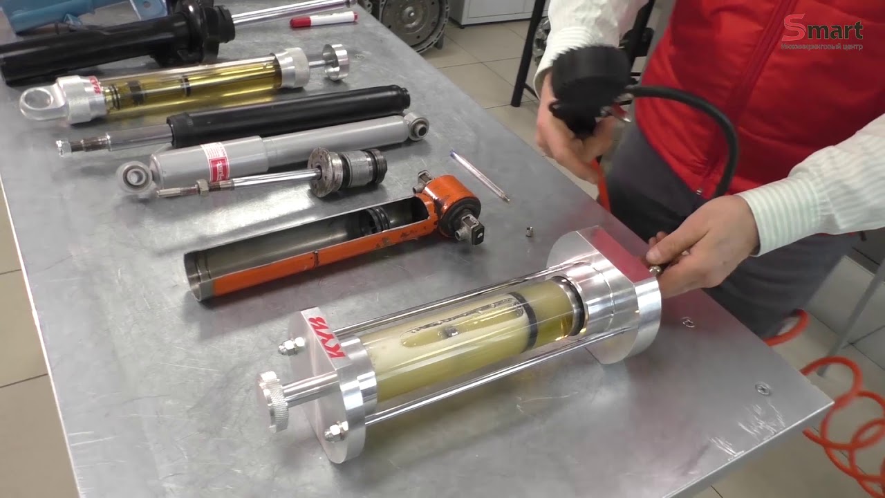 Амортизатор: устройство и неисправности. Курсы ИЦ СМАРТ ecSmart - YouTube