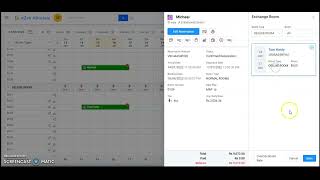 How to Perform Room Exchange in eZee Absolute 2.0?? screenshot 3