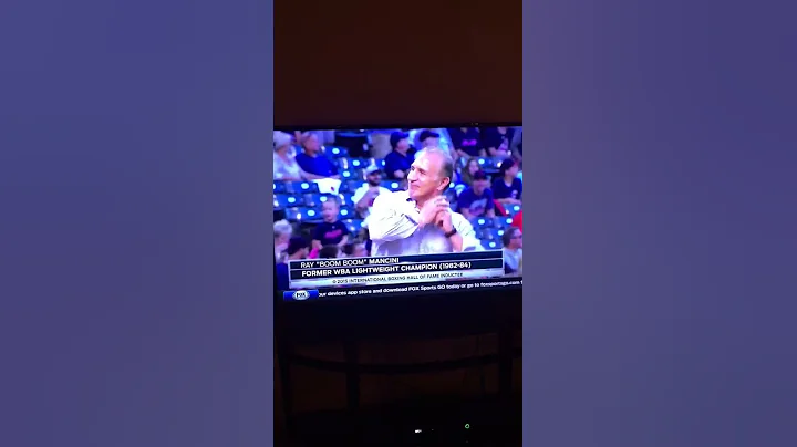 Ray "Boom Boom" Mancini - First Pitch