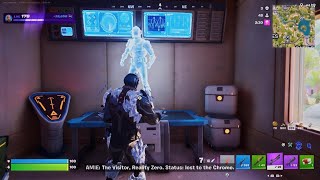 Fortnite Chapter 7 Season 2 The Visitor Message