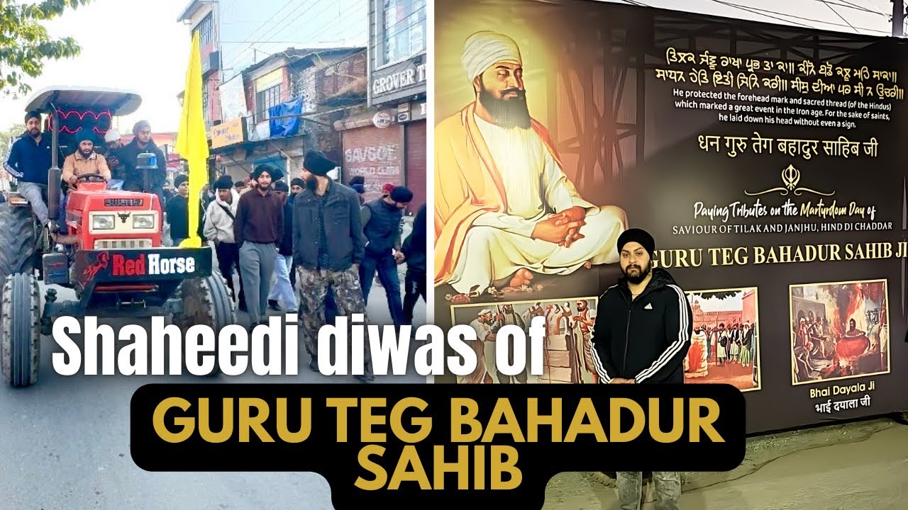 Prabhat Pheri On 350th Shaheedi Diwas Of Dhan Guru Teg Bahadur Sahib ji🙏🏻Vikasnagar,Uttrakhand,2025