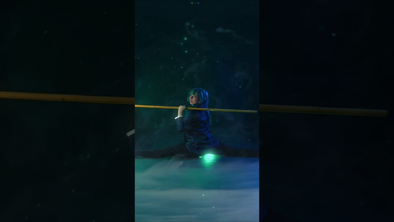 MAKI ZENIN IRL | JJK Cosplay Transition  #anime #jujutsukaisen #edit #cosplay