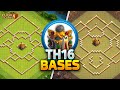أفضل ١٠ أفضل تصميمات تاون هول ١٦ TH16 نسخ الرابط ٢٠٢٥ تاون هول ١٦ كلاش أوف كلانس 