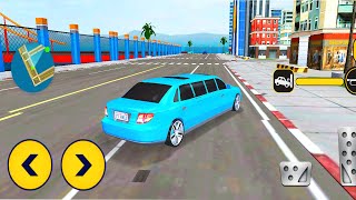 Pick and drop VIP's in Limousine in city || Big City Limo Car Driving Simulator : Taxi Driving#1 screenshot 5
