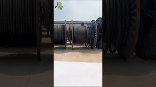 High Voltage Precision: Tour of the Power Cable Manufacturing Line for Grid Infrastructure