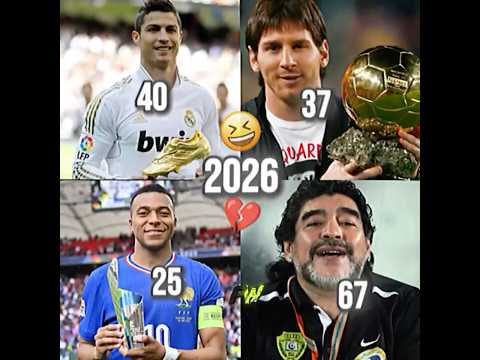 Maradona x Ronaldo x Messi x Mbappe🤣🔥