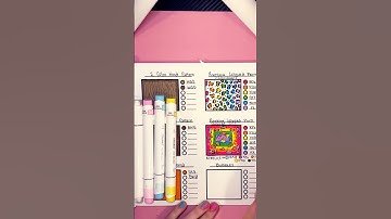 Draw Bubbles with Alcohol Markers | Practice Patterns #adultcoloring