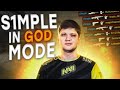 WHEN S1MPLE IN GOD MODE.