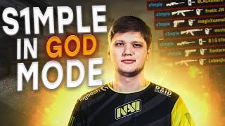 WHEN S1MPLE IN GOD MODE. S1MPLE CS:GO MONTAGE.