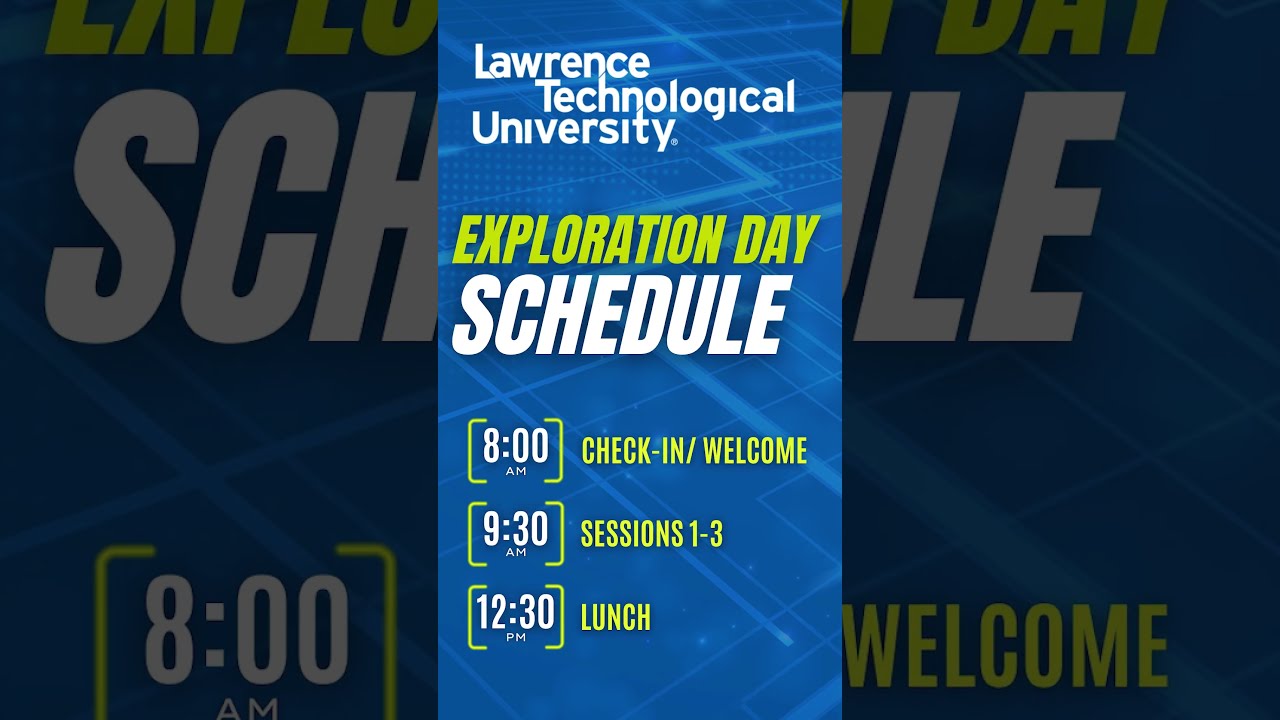 Exploration Day At Lawrence Technological University