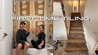 Attempting To Tile A Shower For The First Time