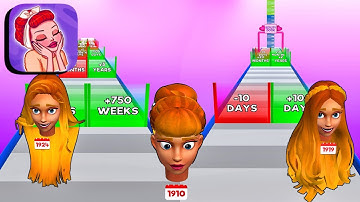 Hair Evolution ​- All Levels Gameplay Android,ios (Levels 52-54)