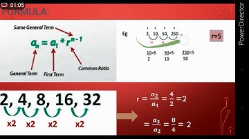 G.Maths || class 9 || unit 7 || Geometric Sequence (progression).