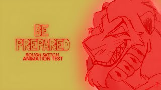Be Prepared ROUGH Animation Test - Lion King