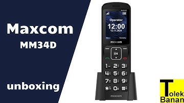 MAXCOM MM34D - Unboxing / Menu & Ringtones / Ringtones