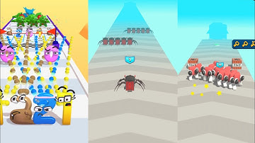 Satisfyiing Mobile Gameplay : Merge Alphabet Lore Run Level 26 - 32