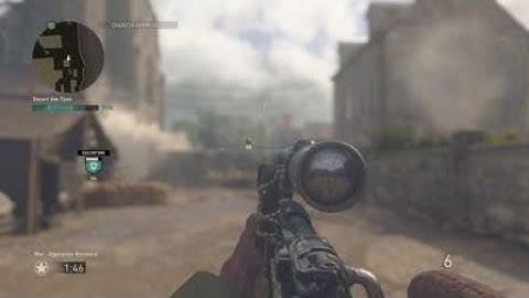 Call of Duty®: WWII Montage Clip No Scope Wall Bang