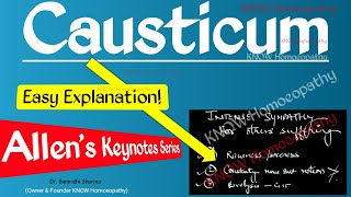 Causticum Homeopathic Medicine | Allen's Keynotes | Causticum | C Alphabet Medicines screenshot 5