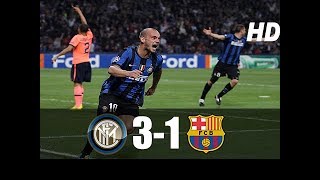 Inter vs Barcelona 3-1 Şampiyonlar Ligi Yarı Final 2009-2010
