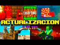 La MEJOR ACTUALIZACION de CRAFTING AND BUILDING(1.21.131)😺👍