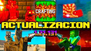 La MEJOR ACTUALIZACION de CRAFTING AND BUILDING(1.21.131)😺👍