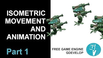 Part 1 How to setup isometric movement and animation in Gdevelop