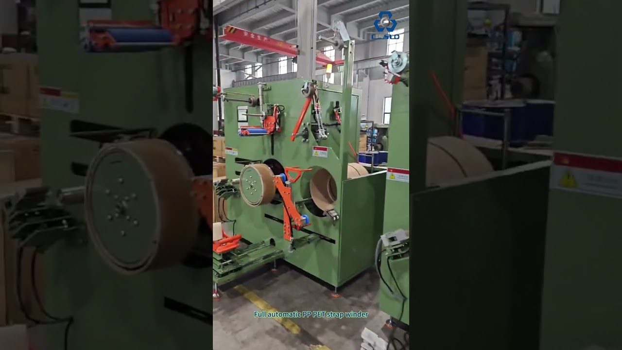 AUTOMATIC STRAP WINDERER | POLYESTER | POLYPROPYLENE | PET | PP | STRAPPING BAND | BELT | WINDING