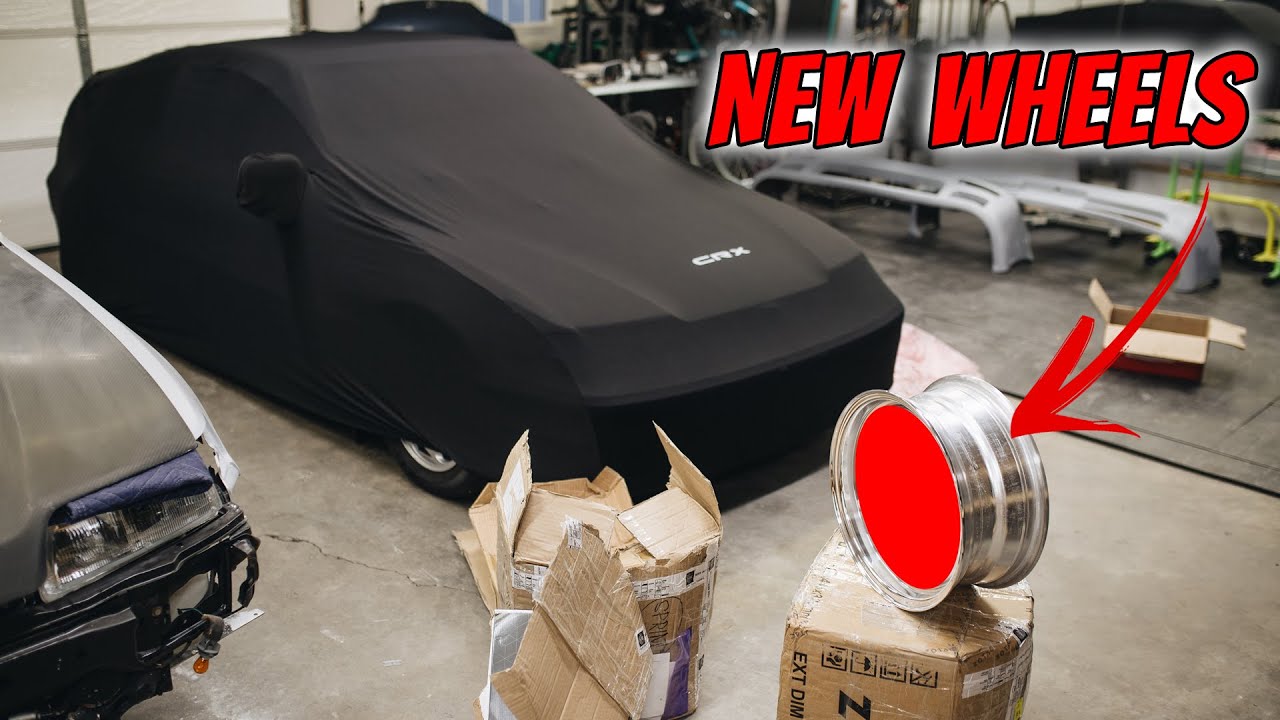 1988 CRX Si - Trailing Arm Restoration & New Wheels