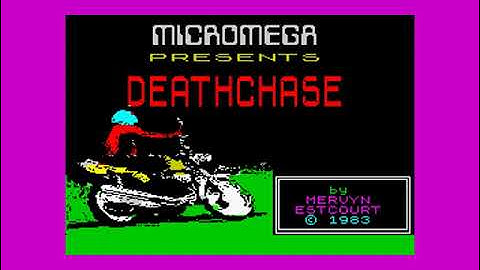 Jeremy Webb playing Death Chase 3D by Micromega for the 16k Sinclair ZX Spectrum
