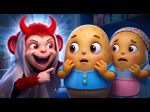 Aloo Kachaloo Beta Kaha Gaye The | घर में भूत आया 👻 | Hindi Nursery Rhymes - Jugnu Kids