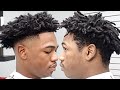 FREEFORM LOCS STYLE DROP FADE | FULL HAIRCUT TUTORIAL 💈🔥