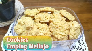 Resep Kue Kering Emping Melinjo Cookies Melinjo Kue Lebaran Youtube