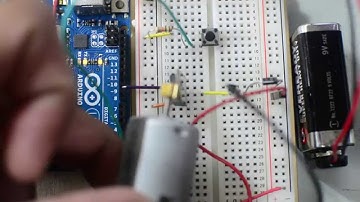 Arduino Starter Kit Projects - Project 09 : Motorized Pinwheel
