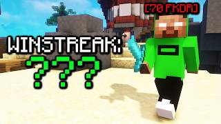 70 FKDR Solo Bedwars Until I Lose