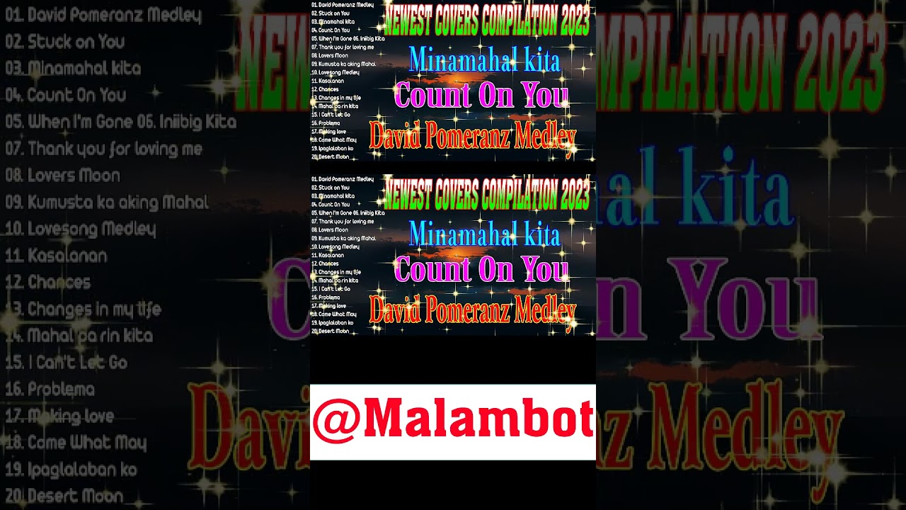 David Pomeranz Medley / Sweetnotes OPM Top Hits Playlist / OPM Nonstop Collection 2023 