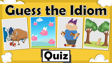 Guess the Idioms from Animated Clues | Fun Idiom Quiz for Kids with Meanings & Examples