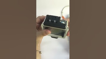 How to open and close the APEMAN Action Camera