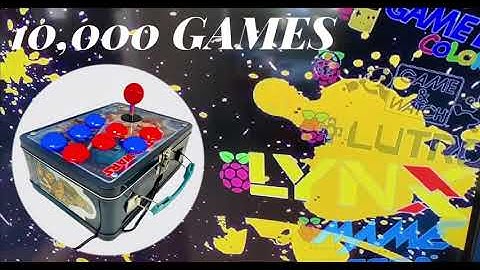 Star Wars Lunch Box Arcade Machine Raspberry Pi 10,000 Games Console