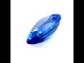 Vidéo: Saphir fin poire 8x6mm 1.24ct
