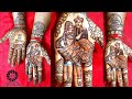 Dulha dulhan mehndi design  dulhan mehndi design bride making using henna new mehandi design