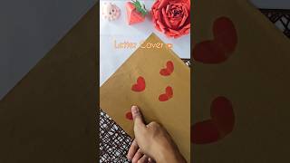Valentine fusion letter cover . #Valentine #fusion #letter #viralvideo #diy #craft